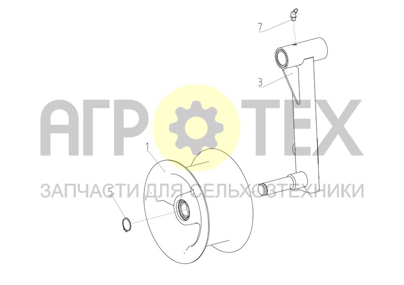 Чертеж Устройство натяжное (145.30.10.210)